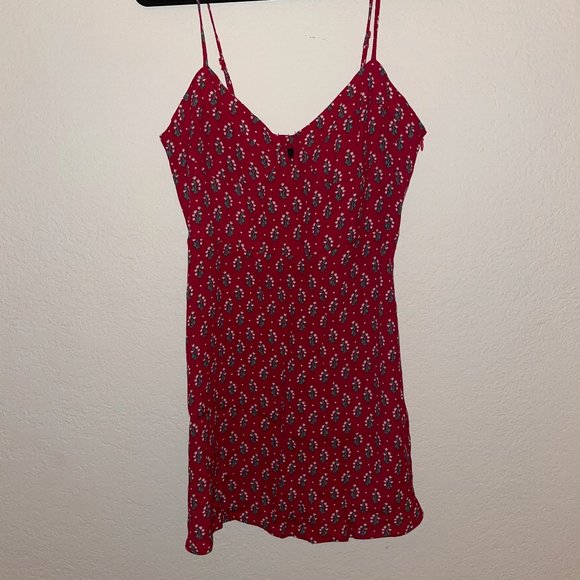 Oliviaceous Dresses & Skirts - Red Olivaceous Strappy Dress Large
